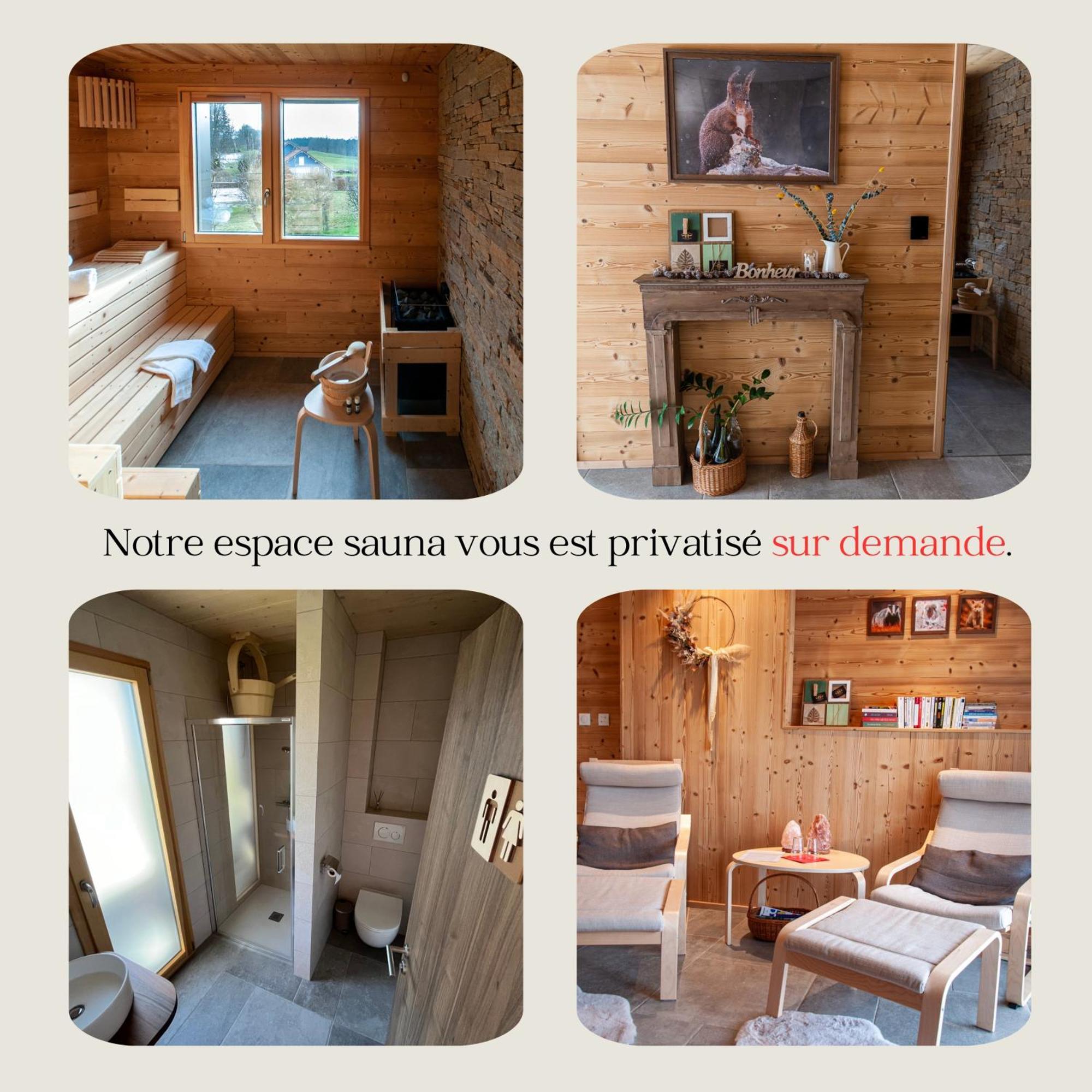 Boutique Hotel - Notre Chalet Les Fourgs Buitenkant foto